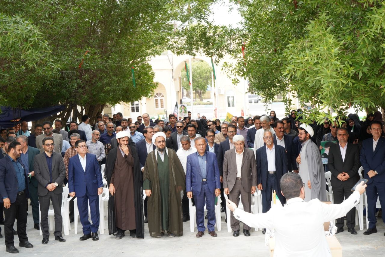 تجمع دانشگاهیان استان بوشهر در محکومیت حمله دشمن آمریکایی_صهیونی به مراکز علمی