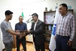 تقدیر از ۲ دانشجوی اامپیادی دانشگاه خلیج فارس